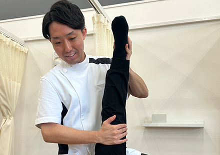 データに基づいた当院の独自の施術方法